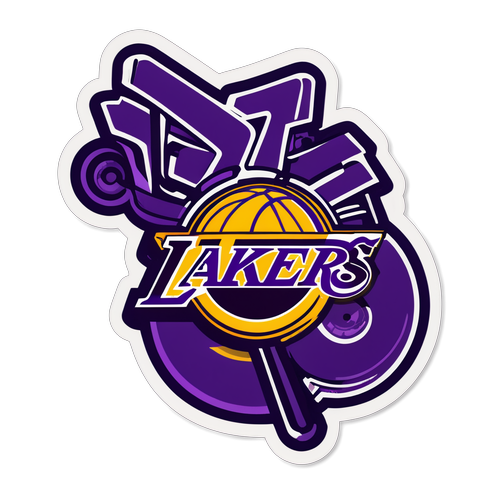 Lakers Memorable Play Sticker