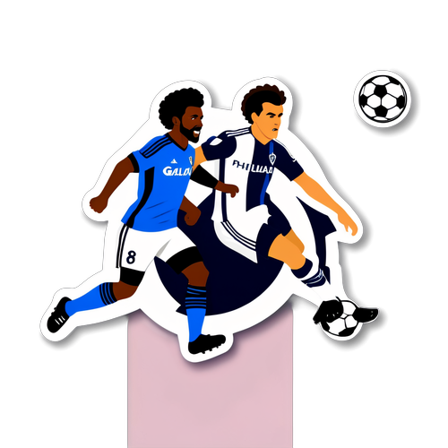 Pertandingan Sepak Bola Intens: Philadelphia Union vs LA Galaxy