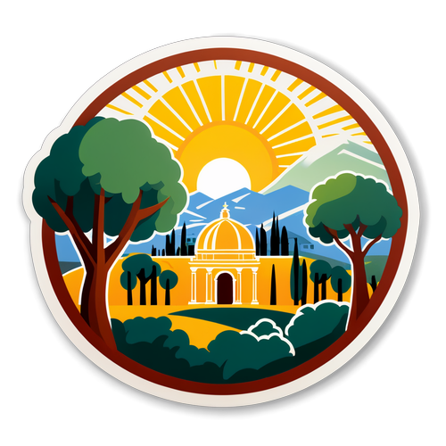Aydın Sembolü Sticker Tasarımı