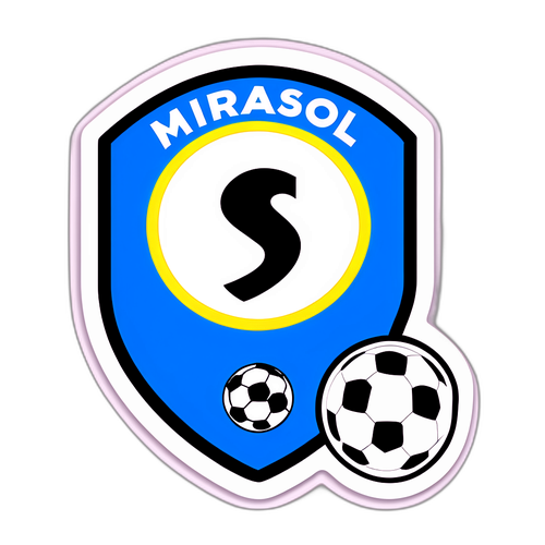 Adesivo do Mirasol com Campo de Futebol