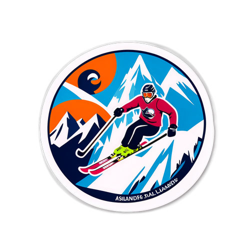 Avalanche vs Islanders Game Sticker