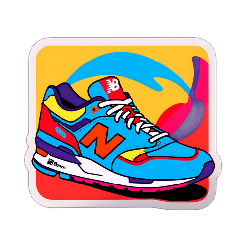 Retro-geïnspireerde New Balance sneaker ontwerp
