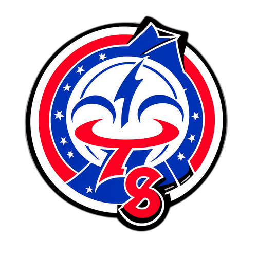 Diseño del logo clásico de los 76ers