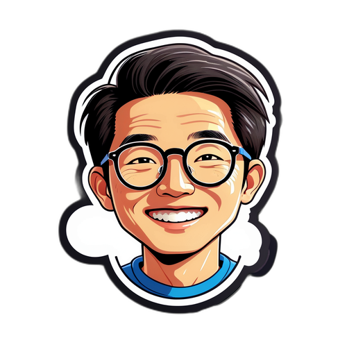 박준태의 유니크한 스타일 스티커