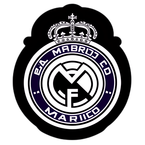 Minimalistické Nálepky Real Madrid
