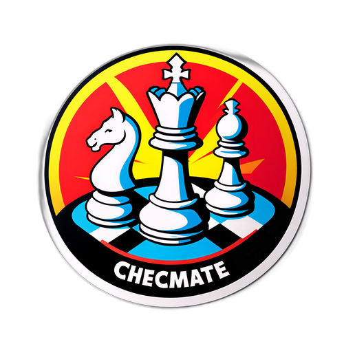 Шахматный Sticker "Ш Checkmate"