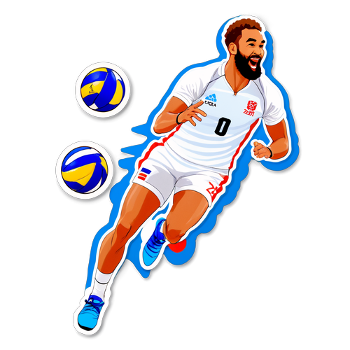 Énergie et Passion : Earvin Ngapeth aux JO 2024