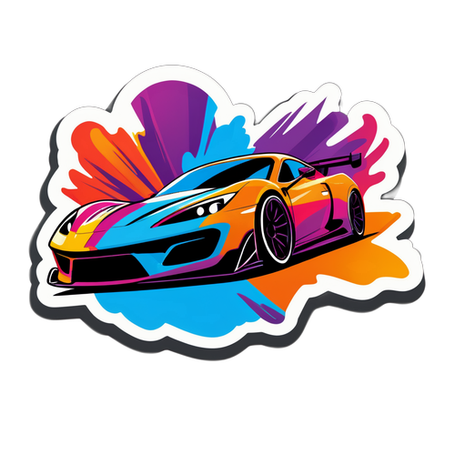 Sticker de Velocidad
