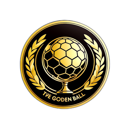 A Modern Design Emblem a Golden Ball Gálájához