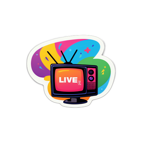 Sticker "Trăiește cu Pro TV"