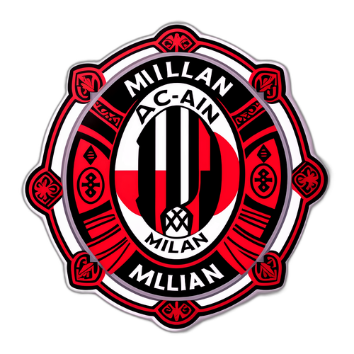 AC Milan logo szurkolói hangulat