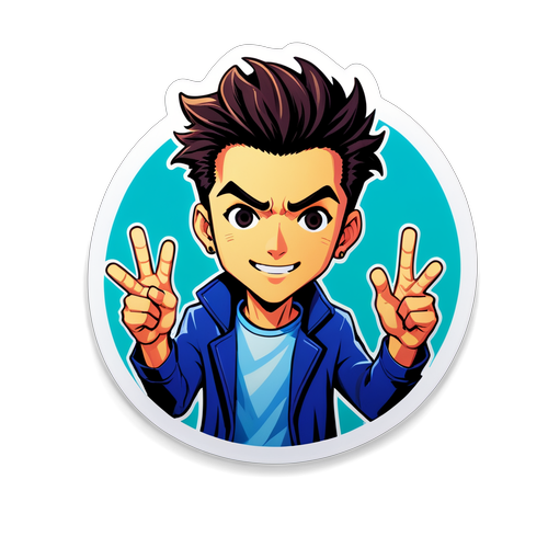 JoJo Lin 和粉絲互動貼紙