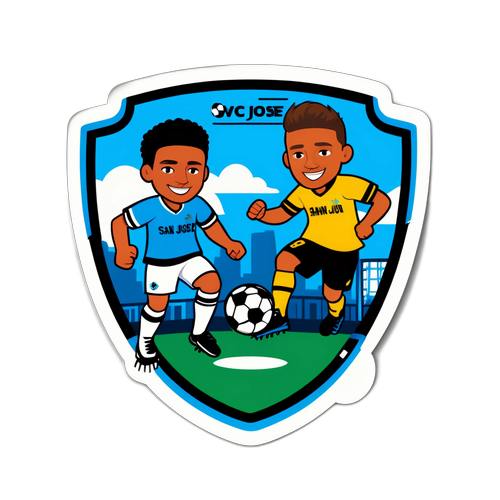 Soccer Matchup Sticker: San Jose vs. Minnesota