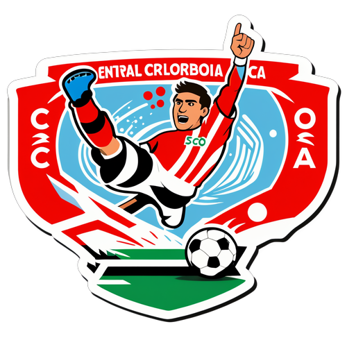 ¡Pasión Desatada! La Ilustración Que Captura la Emoción del Estudiantes vs. Central Córdoba en la Copa Argentina