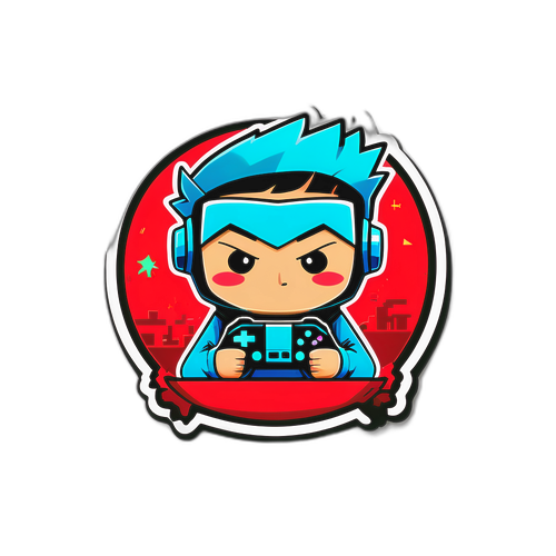 Sticker Lucu Karakter Gaming yang Hilang di Dunia Digital