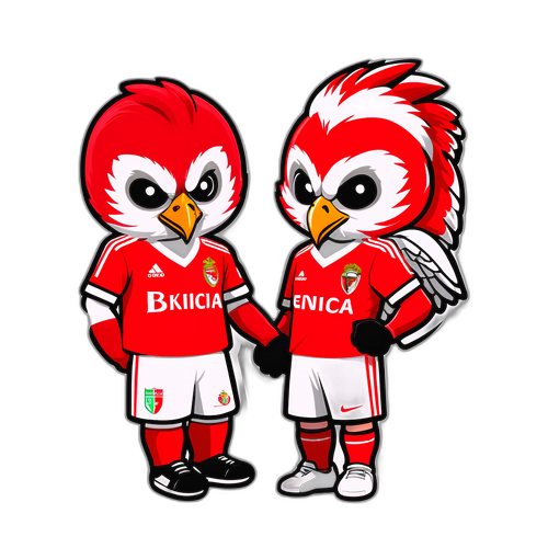 Vikweto vya Kicheko vya Benfica na Nice