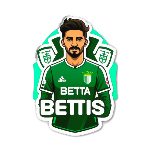 Thiết kế nhãn dán cho các trận đấu của Real Betis