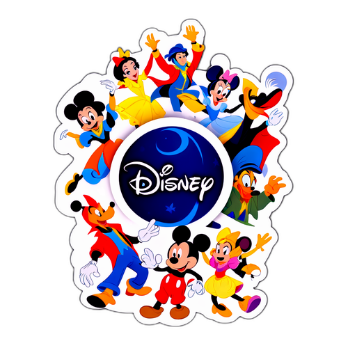 Disney Plus Klistermärke