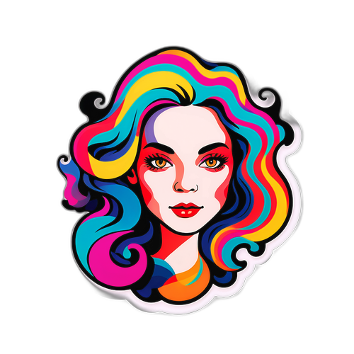 Moderne Stickergestaltung von Kerstin Ott