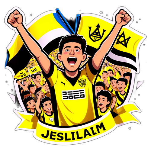 הוא מעודד בנחישות את בית"ר ירושלים