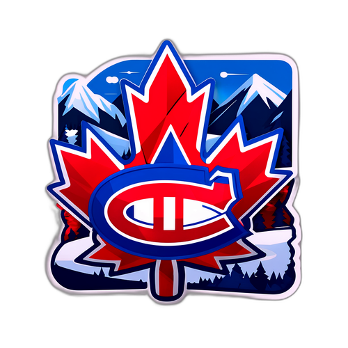 Canadian Hockey Spirit Sticker