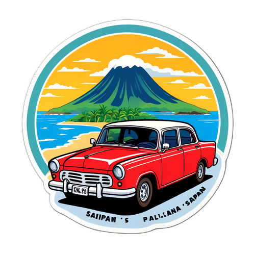 Saipanin kulttuuri: Perinteinen auto ja maisema