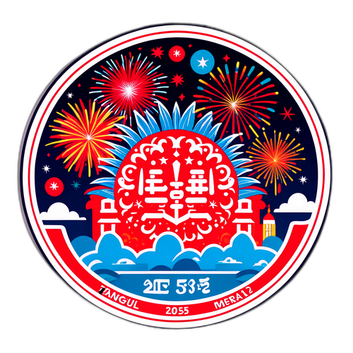 Sticker Meriah 'Tanggal Merah Juli 2025'