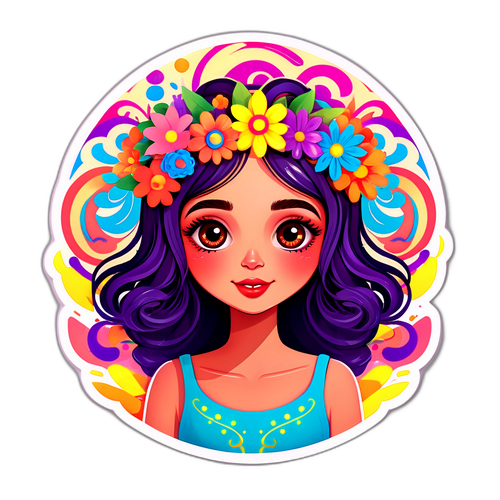 Ipinapahayag si Zeynep Sönmez na may Korona ng Bulaklak