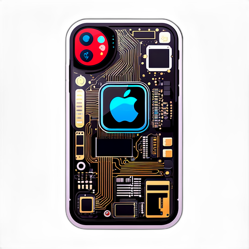 आईफोन एयर टेक डिजाइन स्टिकर