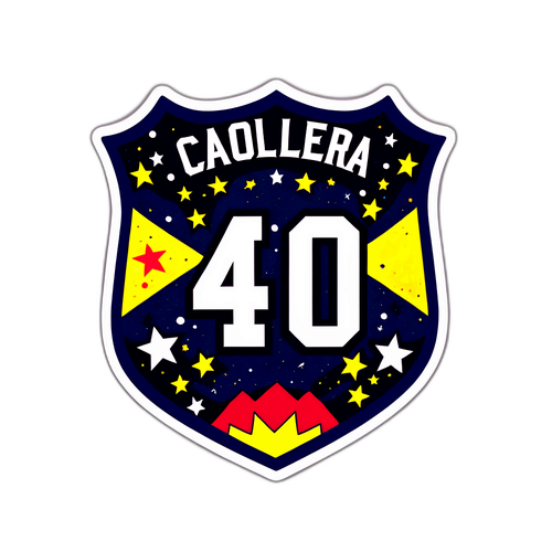 Camisa con los números legendarios de Colo-Colo y U. La Calera