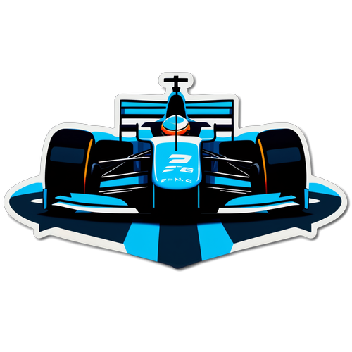 F1 Logo Klistremerke