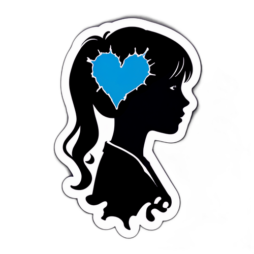 Verdwenen Meisje Sticker