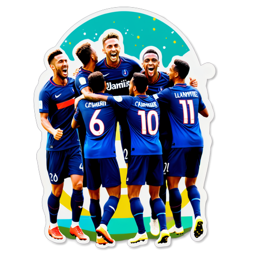 Radość Zawodników Paris FC po Zwycięstwie