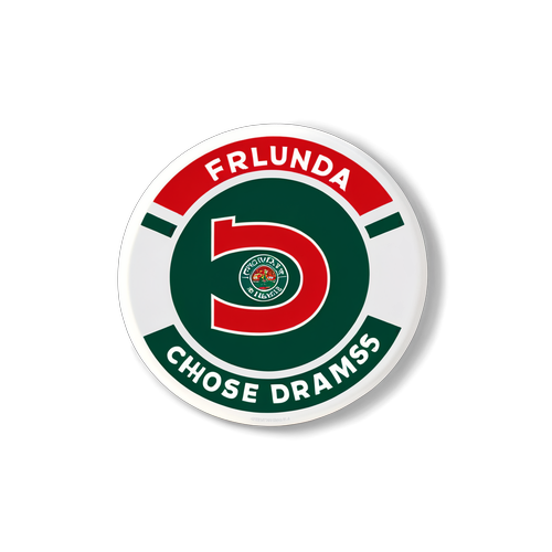 Jaga Drömmarna! Inspirerande Frölunda Hockey Klistermärke!