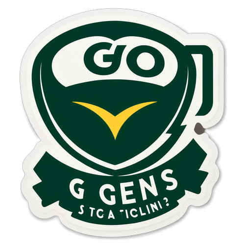 Sticker ya Sporting Lisbon: 'Nendeni Wana Green!'
