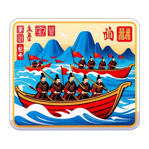 三国時代のボートレースシーン