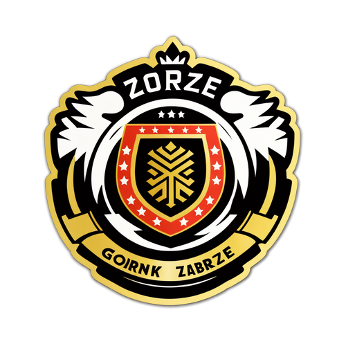 Nie do uwierzenia! Zmodernizowane logo Górnika Zabrze, które zachwyci każdego fana piłki nożnej!