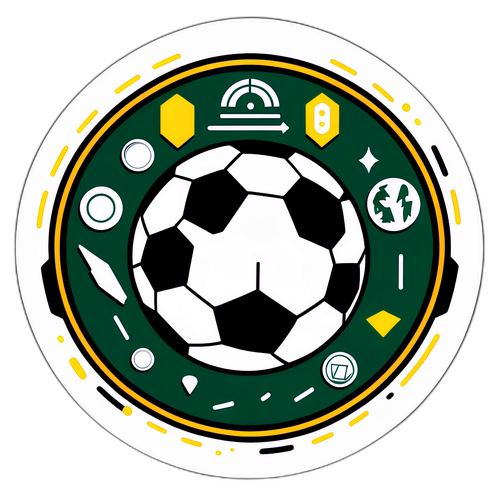 Fodbold Taktisk Sticker
