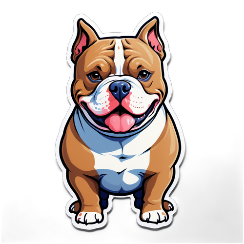 มาต่อต้านการกลั่นแกล้งด้วย "American Bully"! สติ๊กเกอร์ที่ยืนยันสิทธิมนุษยชนอย่างภาคภูมิใจ!