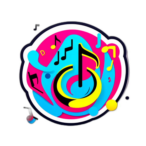 Autocollant dynamique TikTok