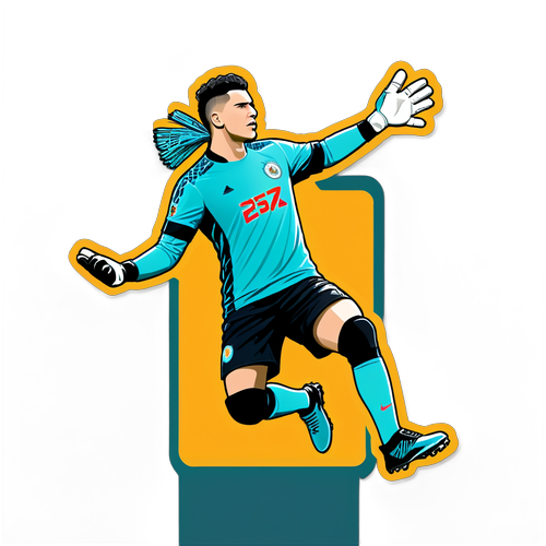 Hết Lòng Yêu Thích! Sticker Ederson - Hình Ảnh Thủ Môn Đầy Quyết Đoán!