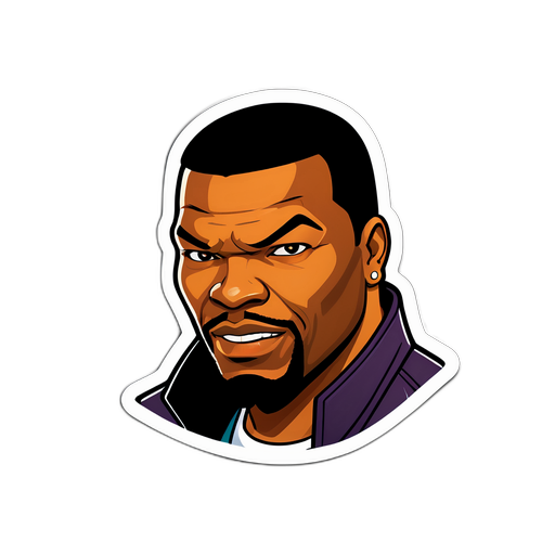 Stílusos matrica Christopher Judge karakteréhez