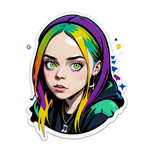 Billie Eilish: Desain Penuh Warna yang Mengguncang Panggung dan Memikat Jiwa!