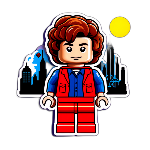 Stranger Things Lego figura