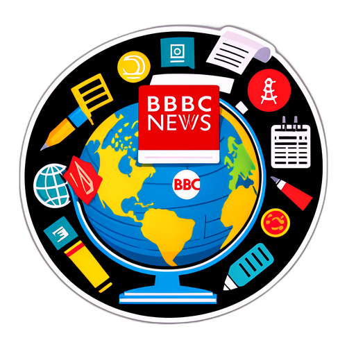 BBC News Klistermærke