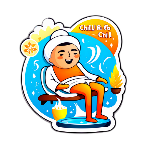 Nakakatawang Sticker para sa Sciatica Relief