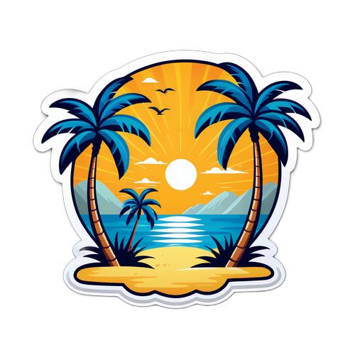 Sticker Santai untuk Libur Februari 2026