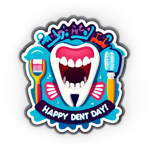 ¡Celebra el Día del Dentista! Descubre el Sticker que Te Hará Sonreír