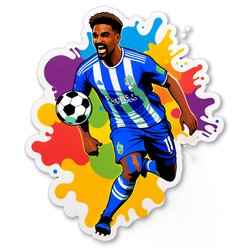 Stiker Pemain Bola Sepak Porto
