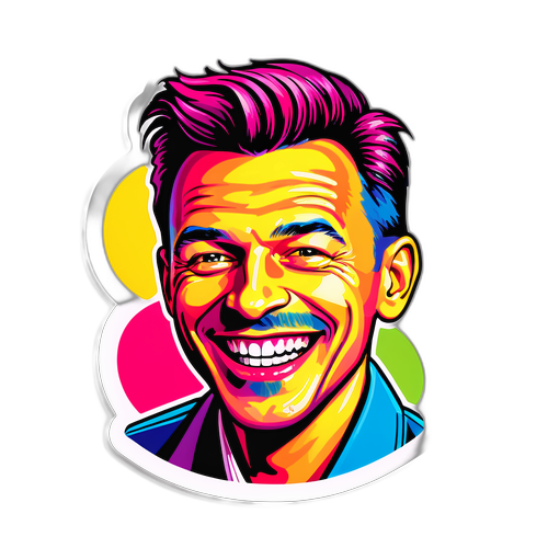 Samolepka Michala Strnada